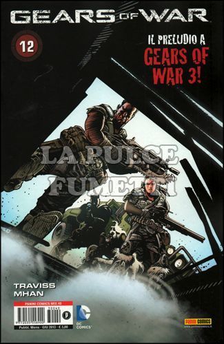 PANINI COMICS MIX #    40 - GEARS OF WAR 12